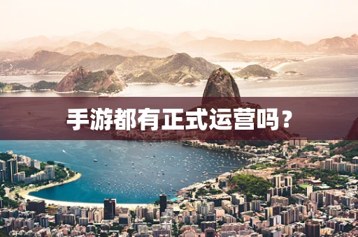 手游都有正式运营吗？