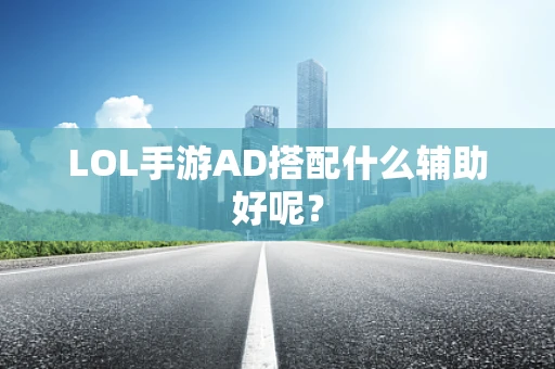 LOL手游AD搭配什么辅助好呢？