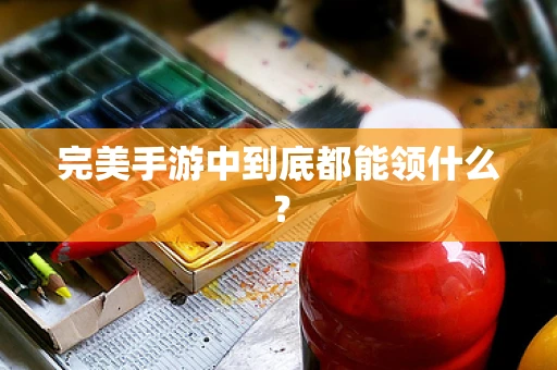 完美手游中到底都能领什么？