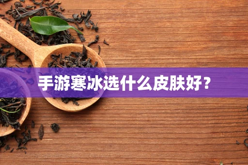 手游寒冰选什么皮肤好？