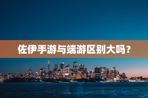 佐伊手游与端游区别大吗？