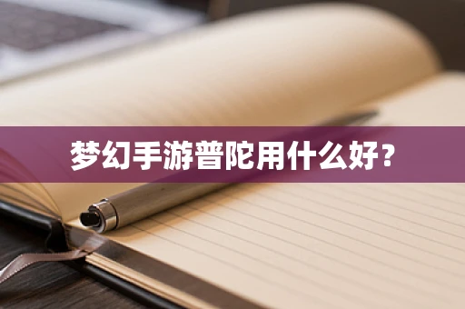 梦幻手游普陀用什么好？