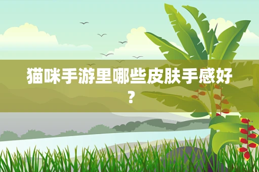 猫咪手游里哪些皮肤手感好？