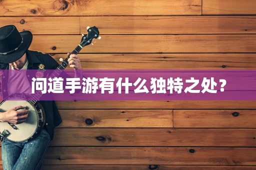 问道手游有什么独特之处？
