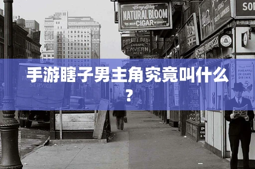 手游瞎子男主角究竟叫什么？
