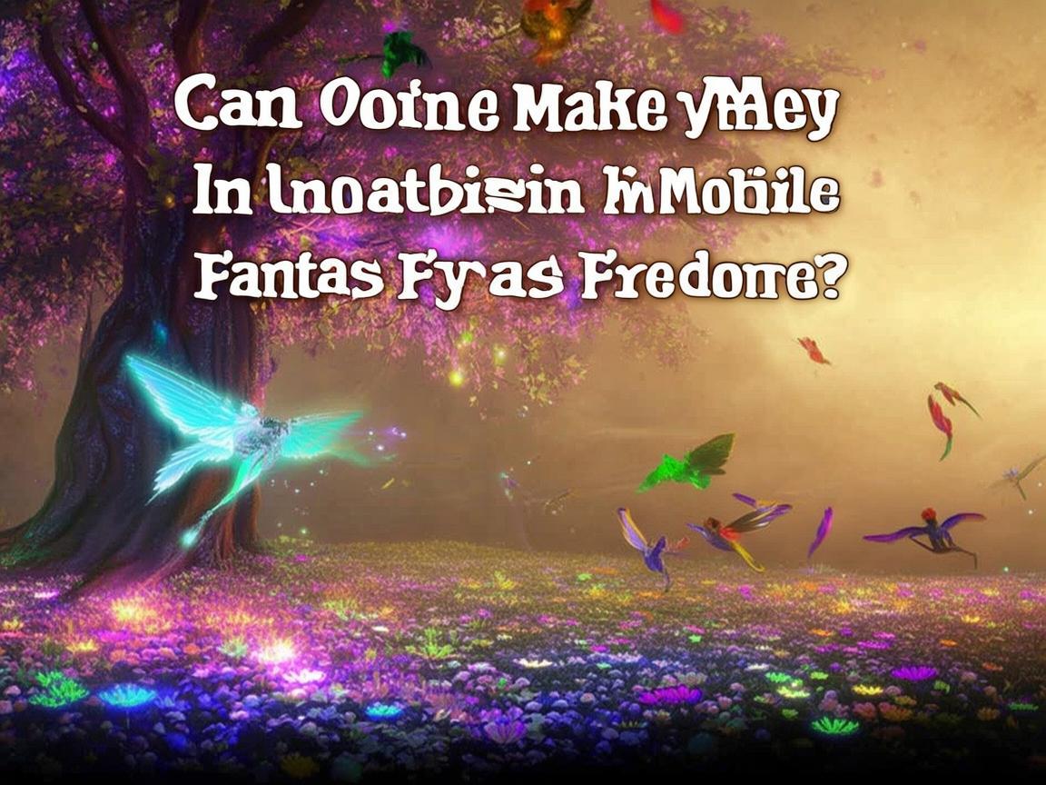 手游自由幻想能赚钱吗？